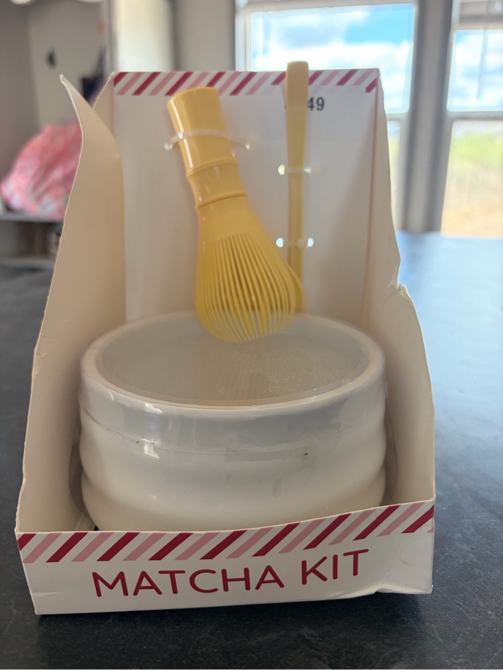Brand new: Matcha Kit with Yellow Whisk and Spoon